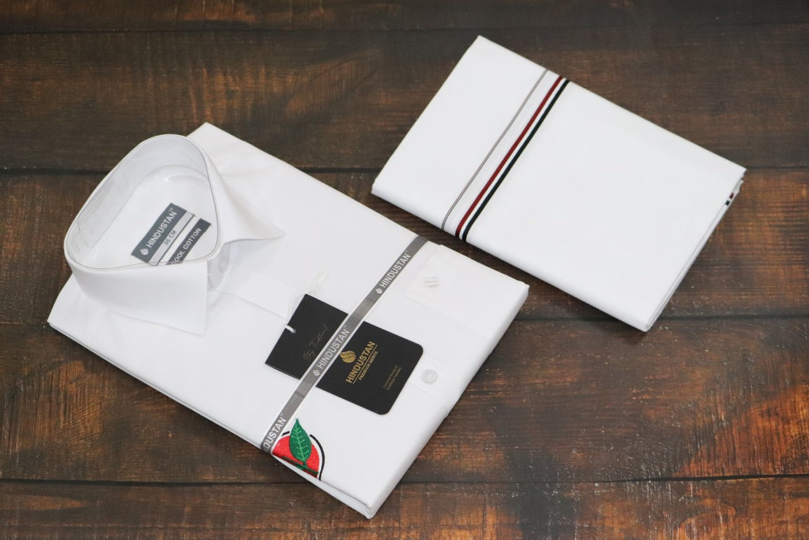 ADMK Logo Shirt+Dhoti Combo Set