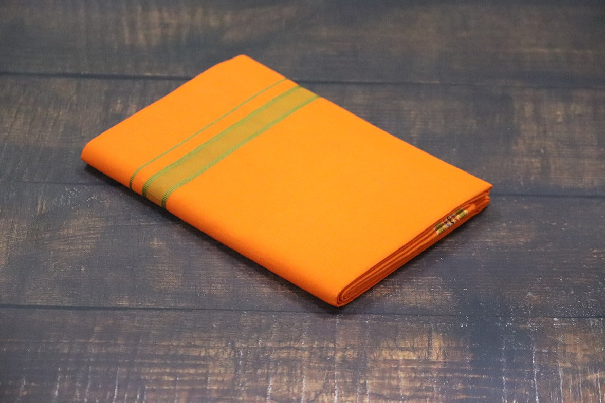 Pet Design Orange Dhoti - 2mtr