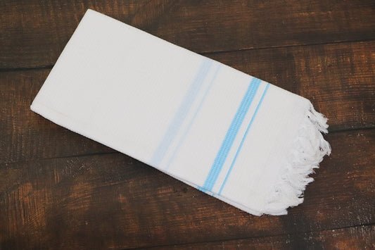 Mayura White Towel (Size 30x60)