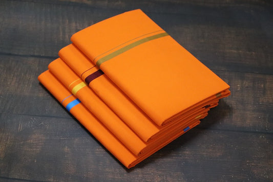 GURU BB (Orange) Dhoti - 2mtr