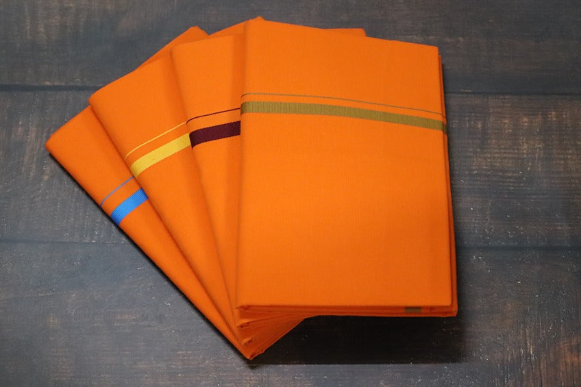 GURU BB (Orange) Dhoti - 2mtr