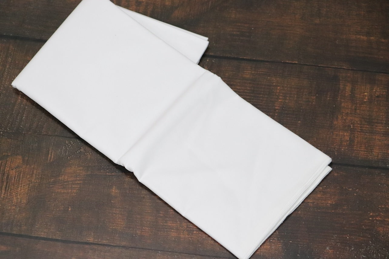 Basic White Cotton Shirt Fabrics - 2.00mtr
