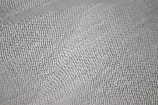 Special White Linen Cotton Fabric - 1.60mtr