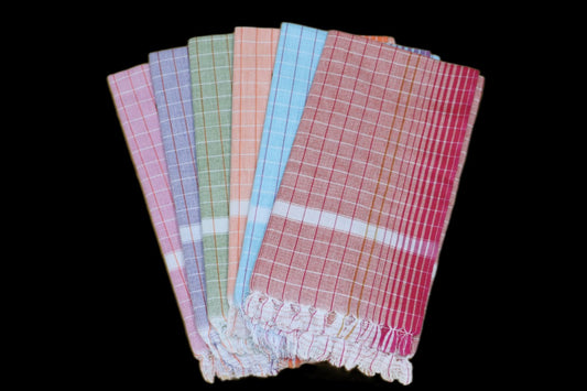Disco Colour Check Towel - 5 Combo Towel